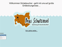 Tablet Screenshot of beas-schatzinsel.de